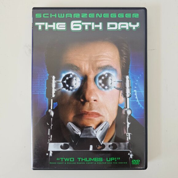 The 6th Day DVD 2000 Widescreen - Arnold Schwarzenegger, Michael Rapaport - Picture 1 of 4